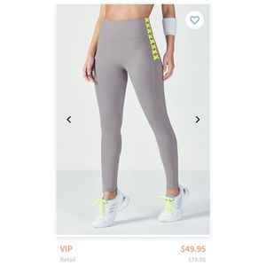 Fabletics highwaisted statement powerhold leggings